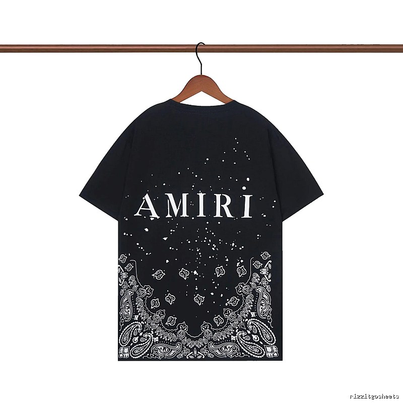 Amiri Weekend Graphic T-shirt White Blue Amiri for Seasonal Looks