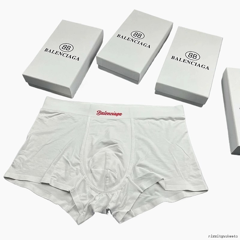 Balenciaga minimalist style white underwear