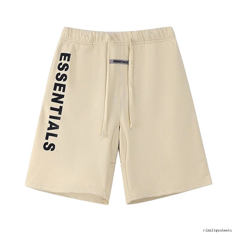 ESSENTIALS minimalist style beige shorts