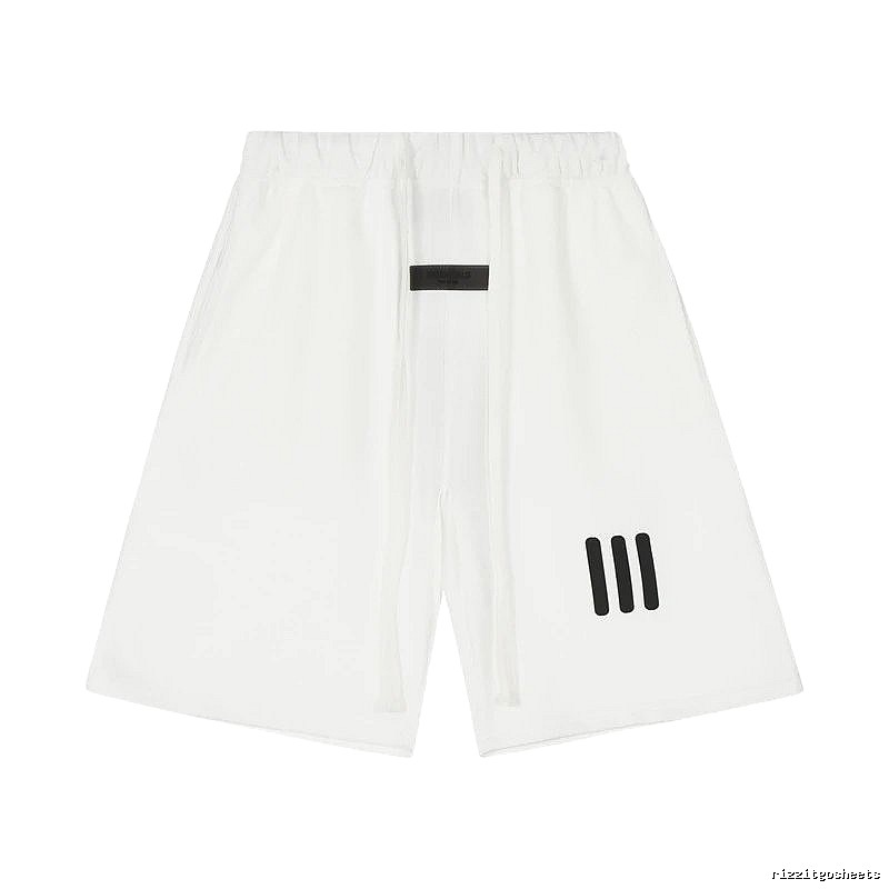 ESSENTIALS minimalist style white shorts