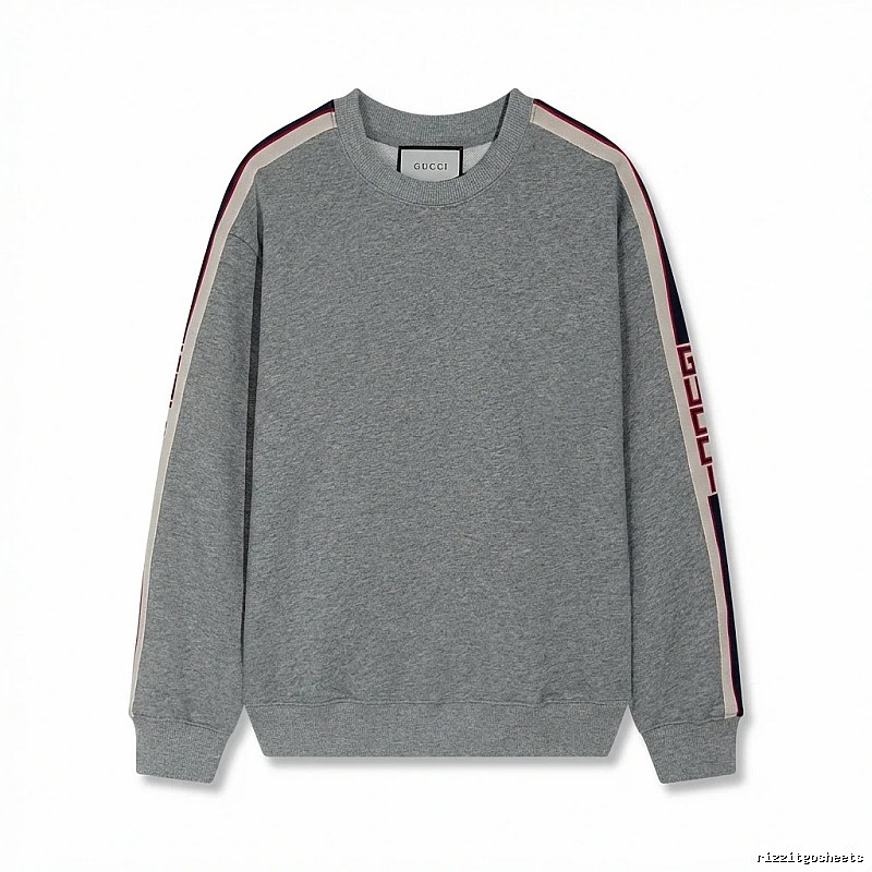 Gucci retro-style grey sweatshirt