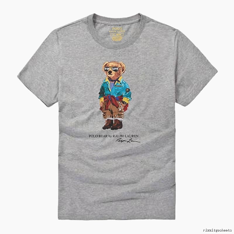 Ralph Lauren Polo Bear Heather Grey T-shirt
