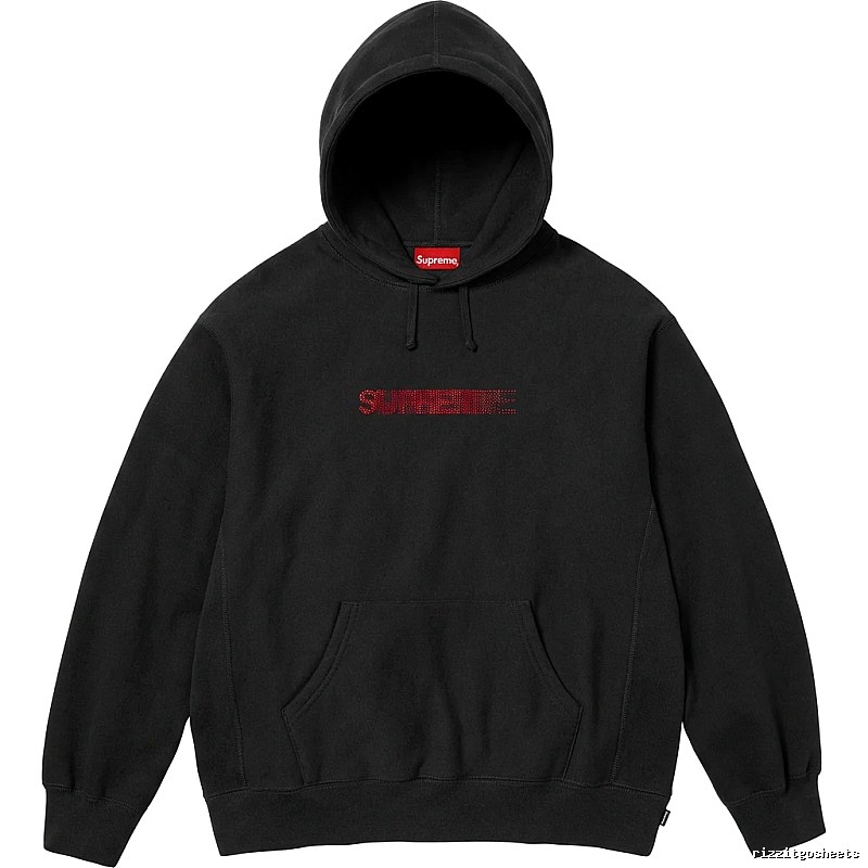 Supreme basic simple black sweatshirt