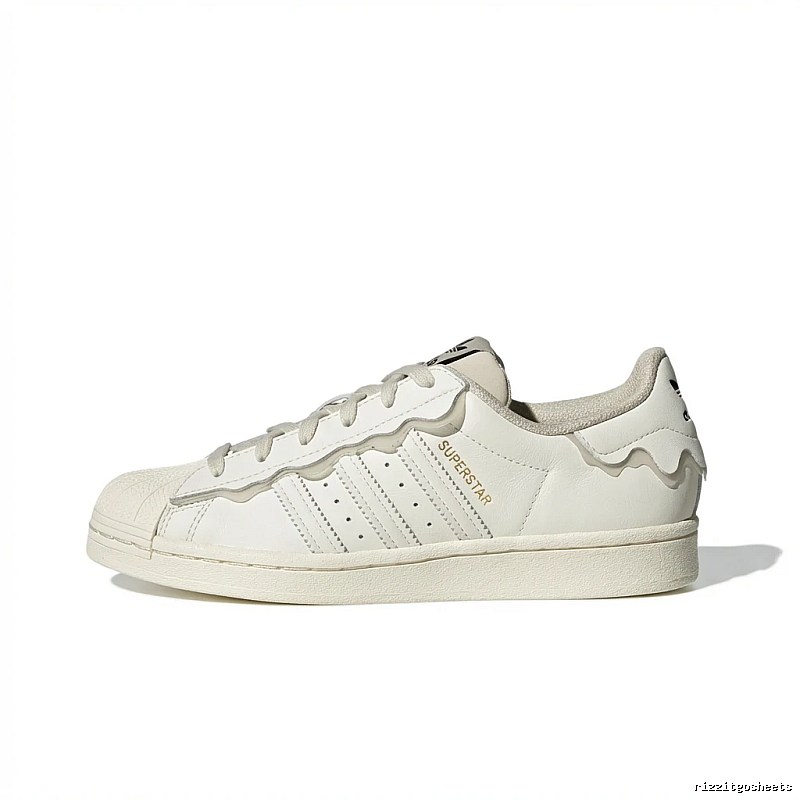 Adidas Superstar white sneakers