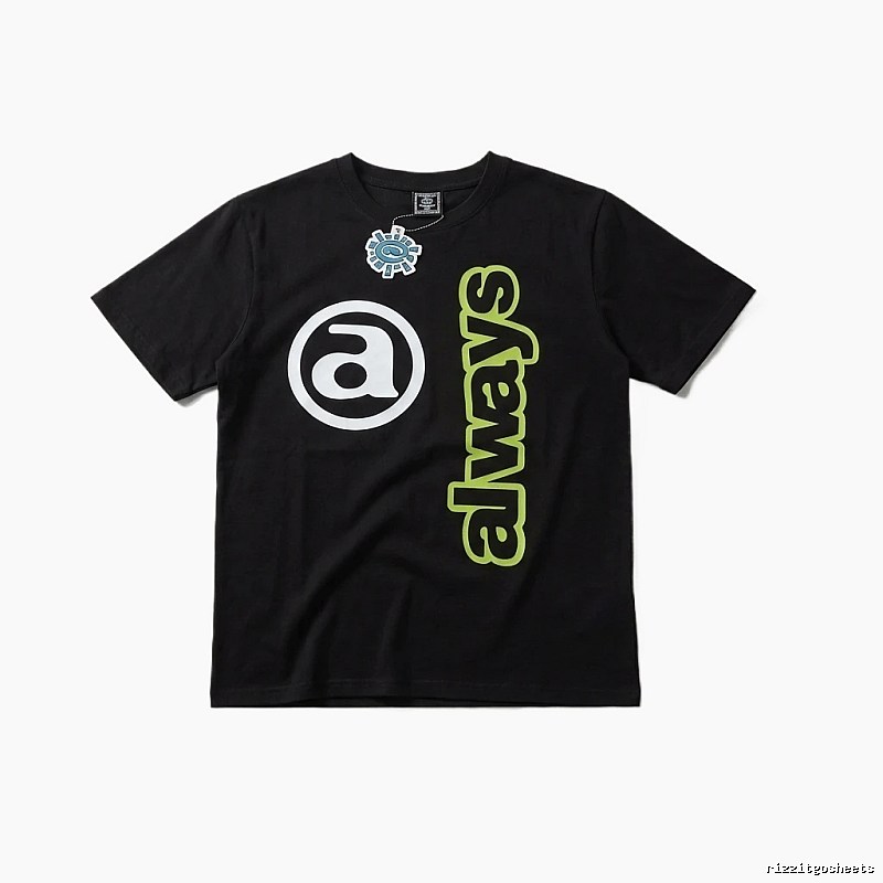ADWYSD Letter Printing Short-sleeve Shirt