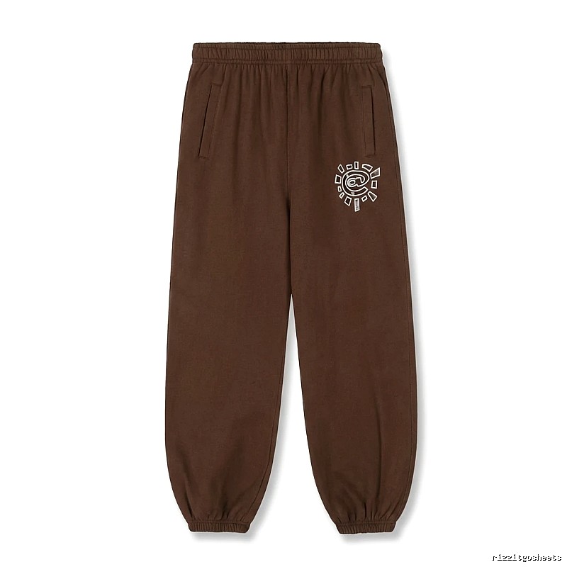 ADWYSD retro brown sweatpants