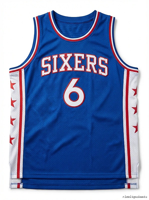 Allen Iverson's retro basketball jersey