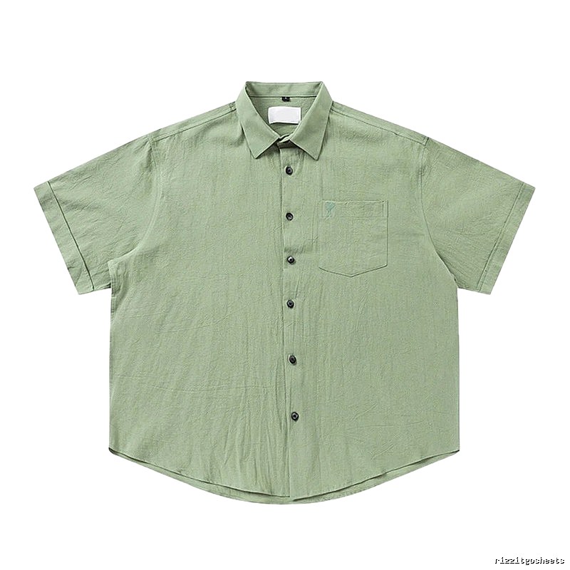 AMI casual light green shirt