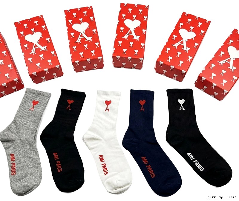 AMI Love Retro Style Socks
