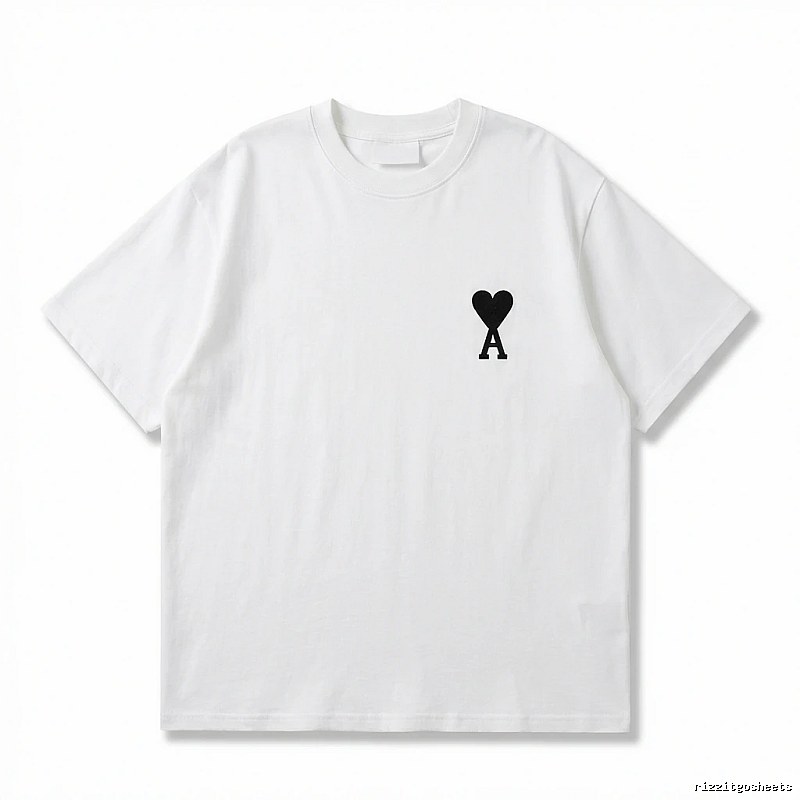 AMI Love Simple White T-shirt