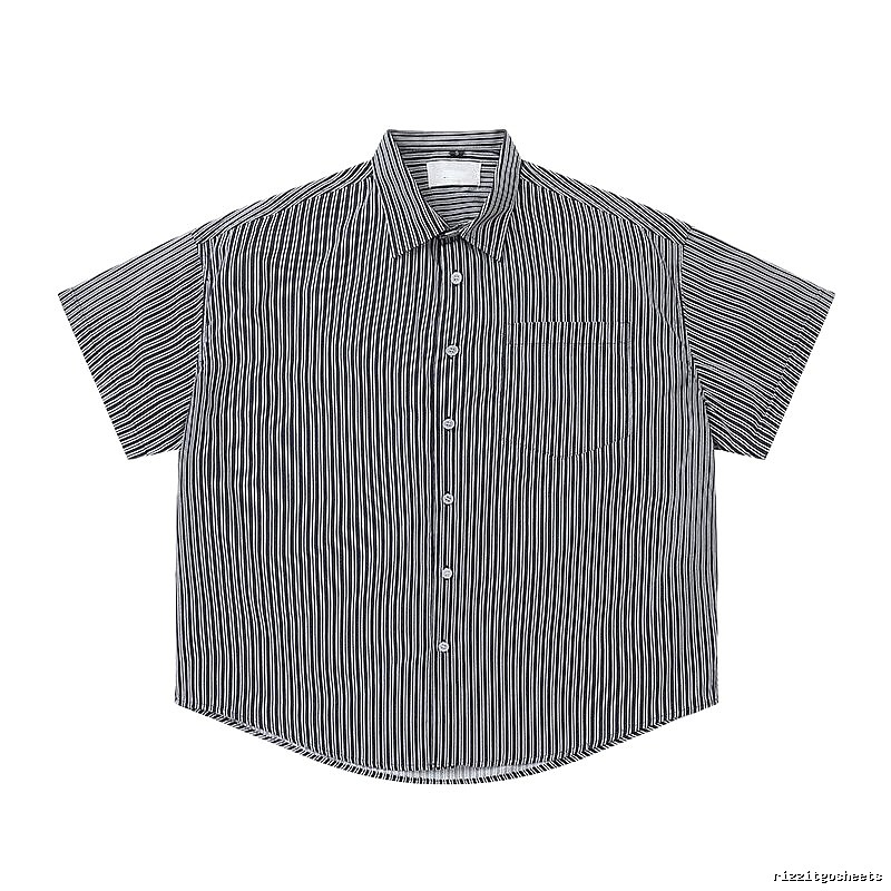 AMI striped retro-style shirt
