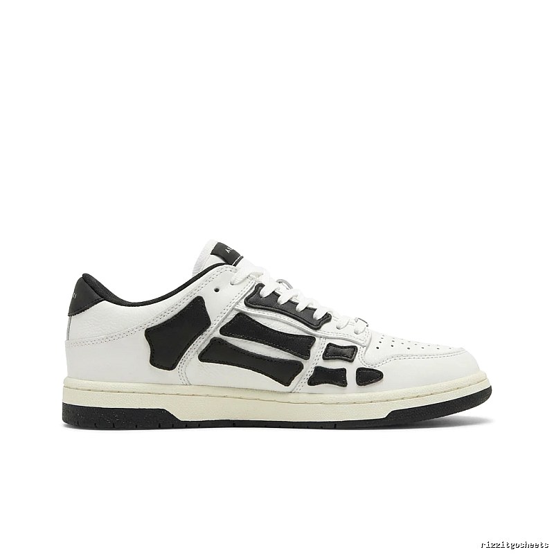AMIRI deconstructed style black and white sneakers