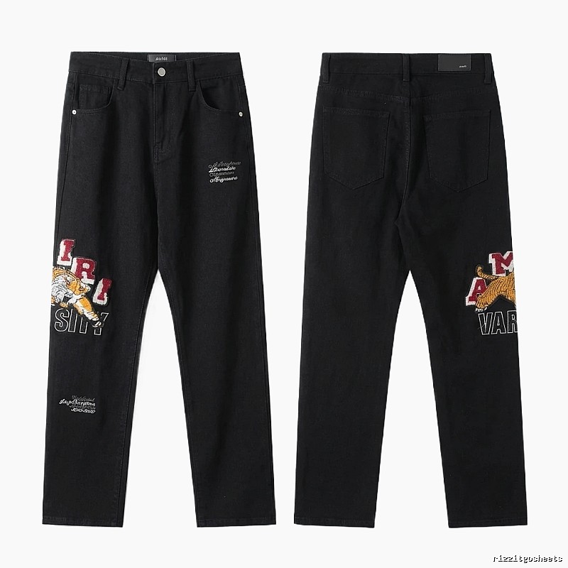 AMIRI retro - style black jeans