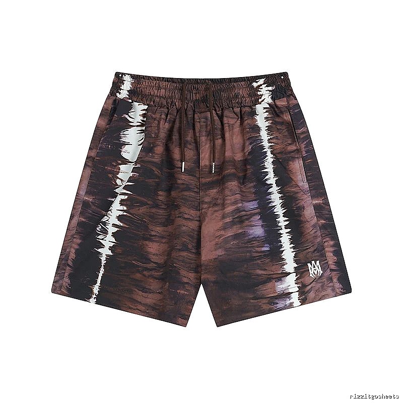 AMIRI Tie-dye Street Style Brown Shorts