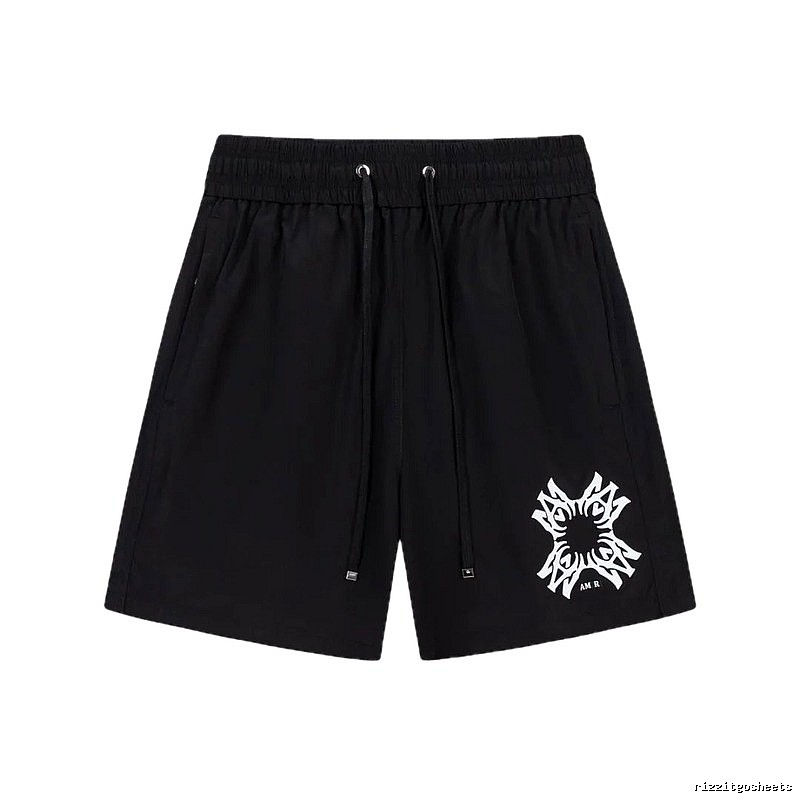 AMIRI Trendy and Cool Style Black Shorts