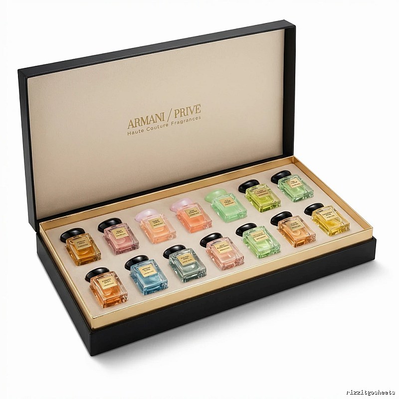 Armani Haute Couture Colorful Perfume Gift Box