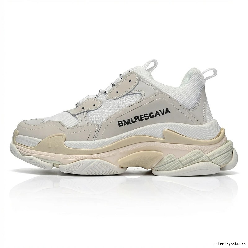 Balenciaga dad - style white shoes
