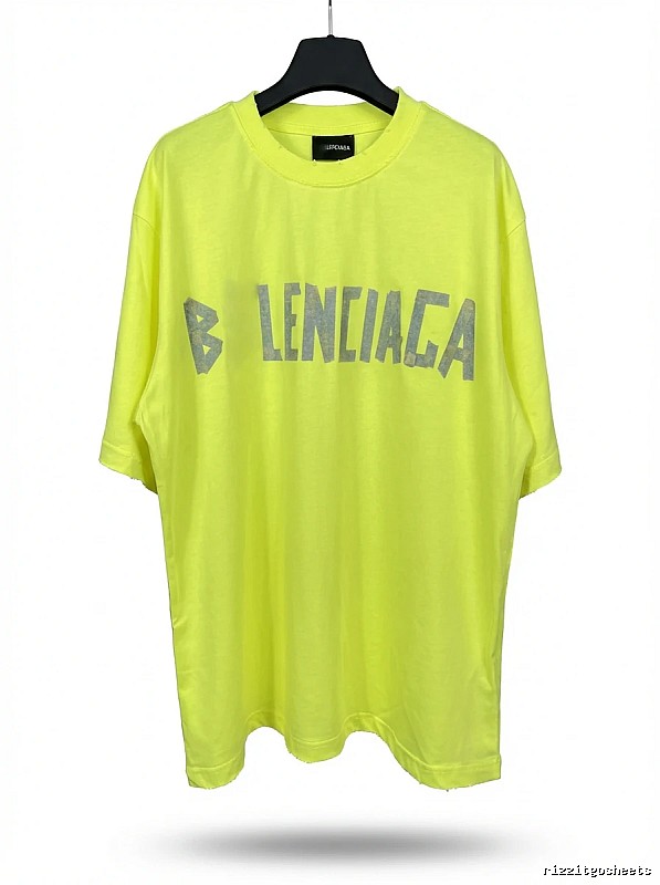 Balenciaga fluorescent style T-shirt