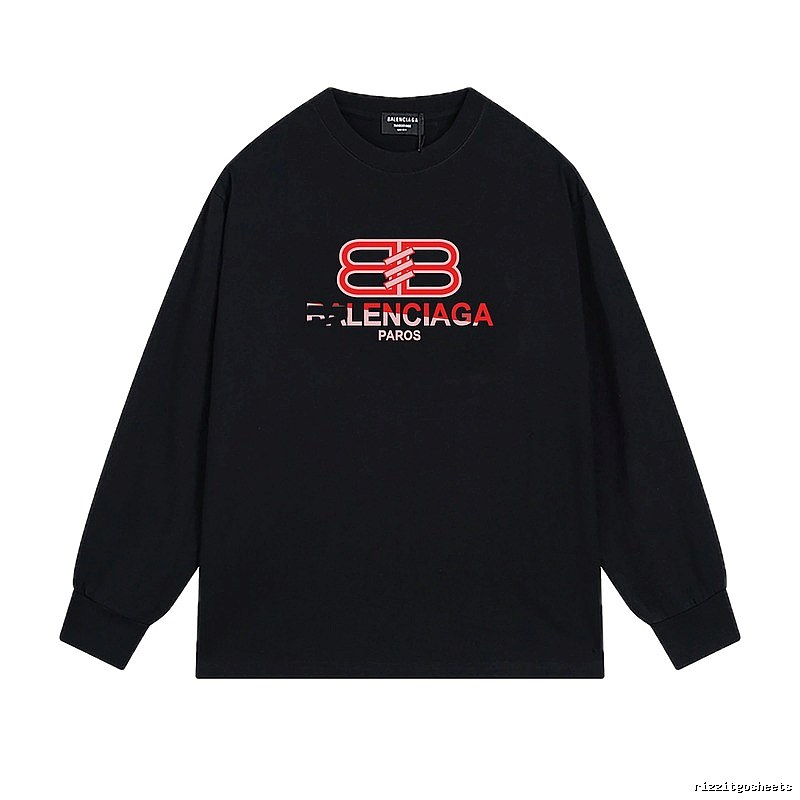 Balenciaga PAROS series black T-shirt