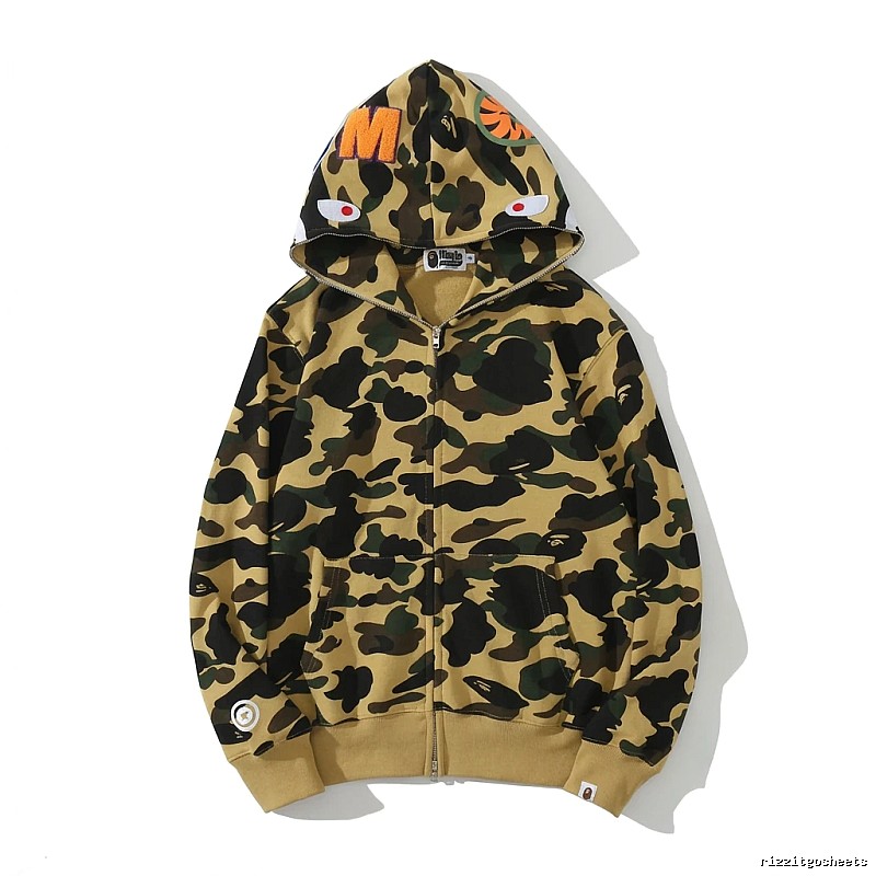 Bape camouflage style hoodie