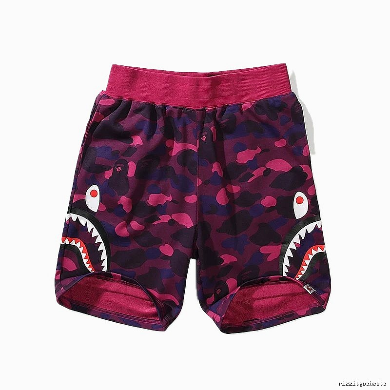 Bape Shark Camouflage Shorts
