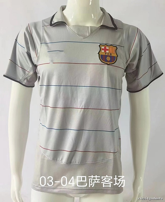 Barcelona Easy Match Retro soccer jersey Blue Red Barcelona for Everyday Use