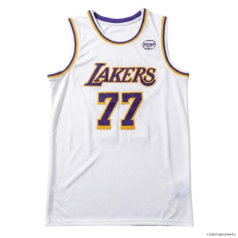 Bibigo Doncic-style white jersey