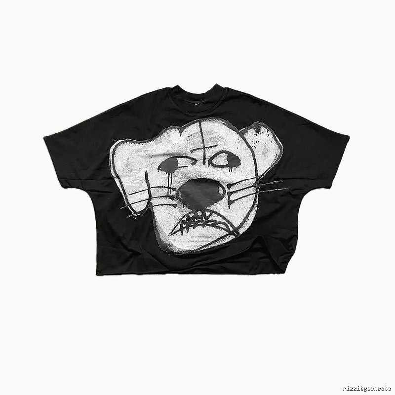 Billionaire Graffiti Style Black T-shirt