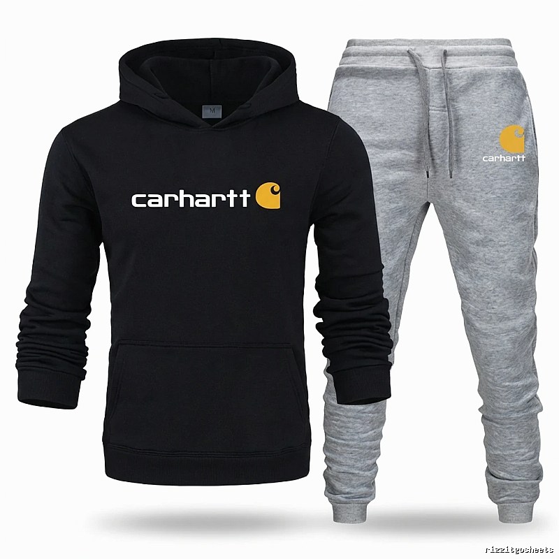 Carhartt casual style black and gray suit