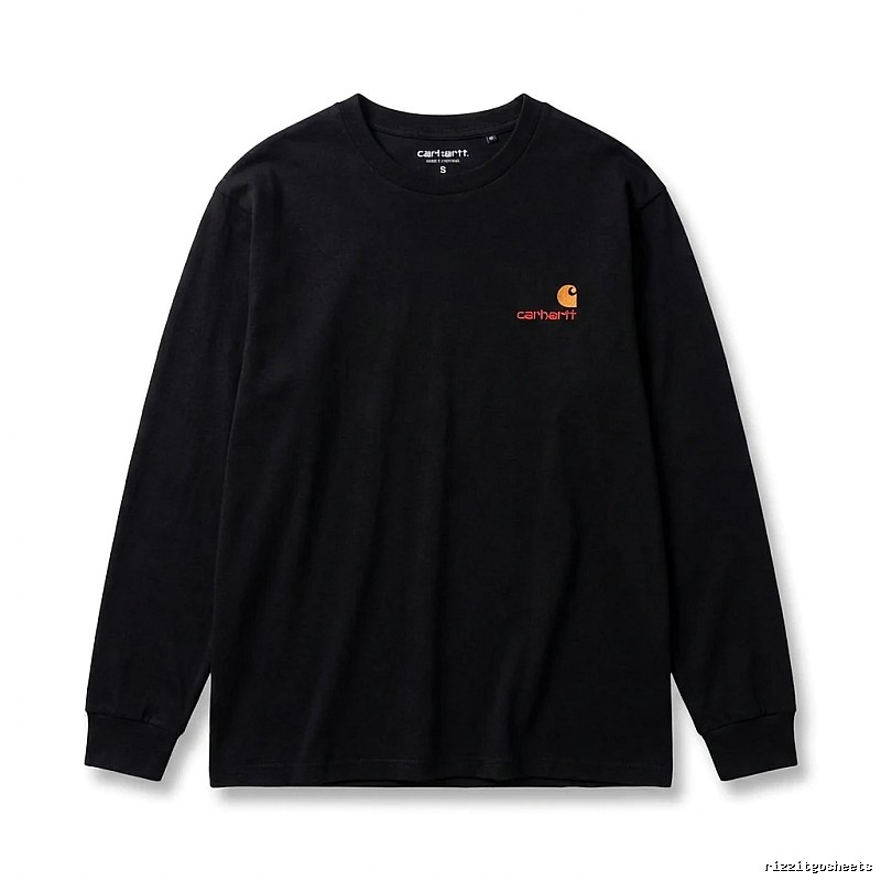 Carhartt simple style black sweatshirt