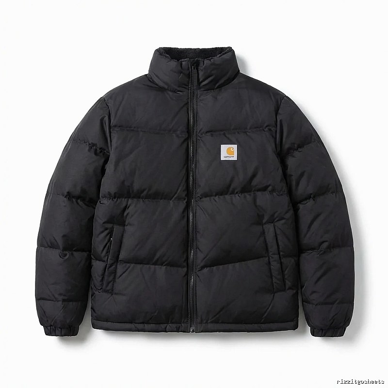 Carhartt warm black down jacket