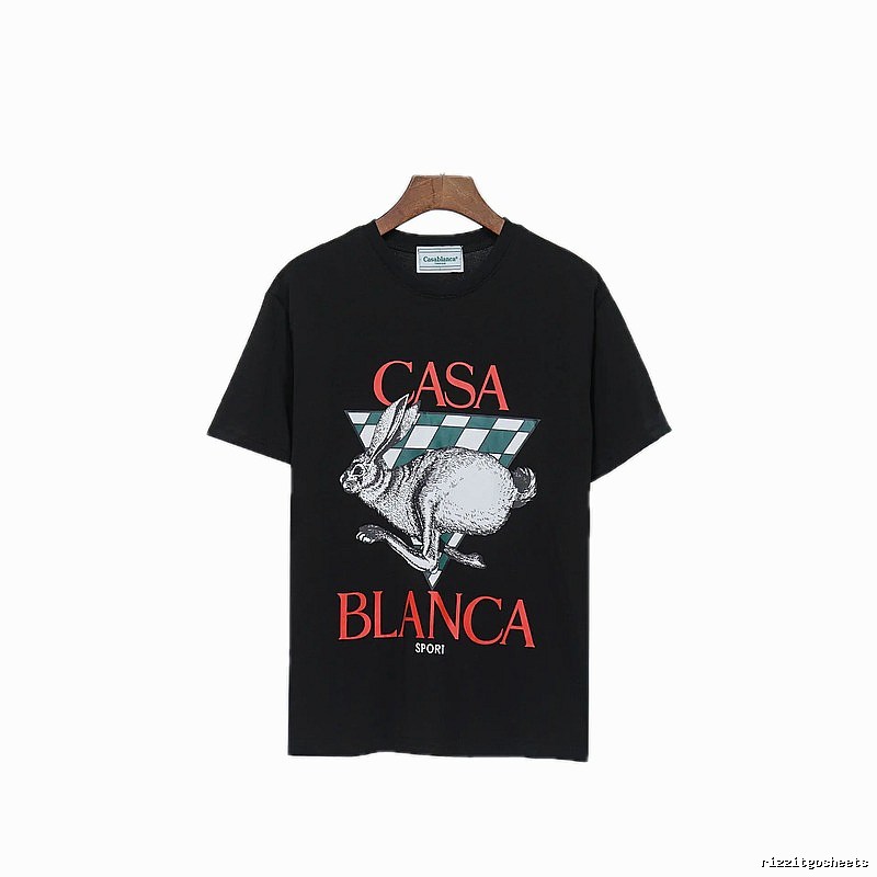 Casablanca sporty black T-shirt