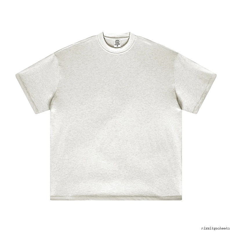 Casual Plain white T-shirt Minimal White Short for Streetwear Looks