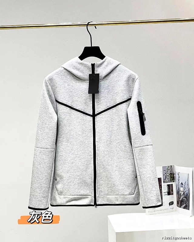 Casual White zip hoodie White Full Zip for Streetwear Looks