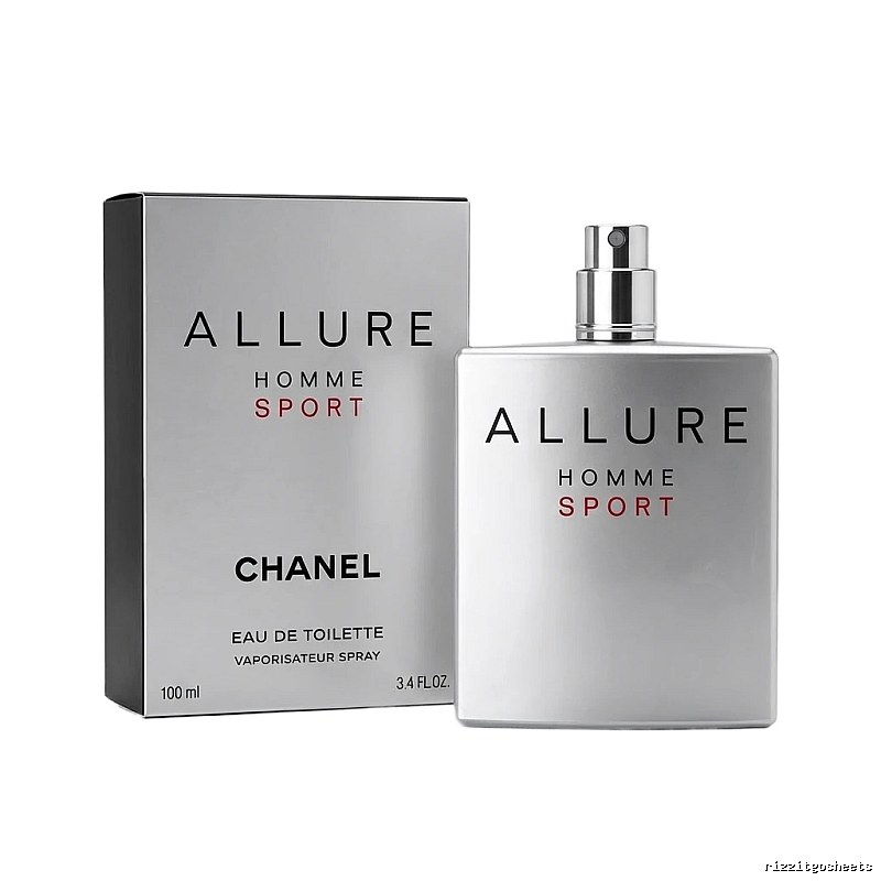 Chanel ALLURE series silver men's perfume