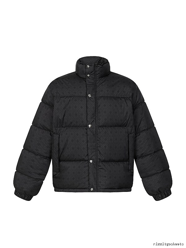 Chrome Hearts classic black down jacket