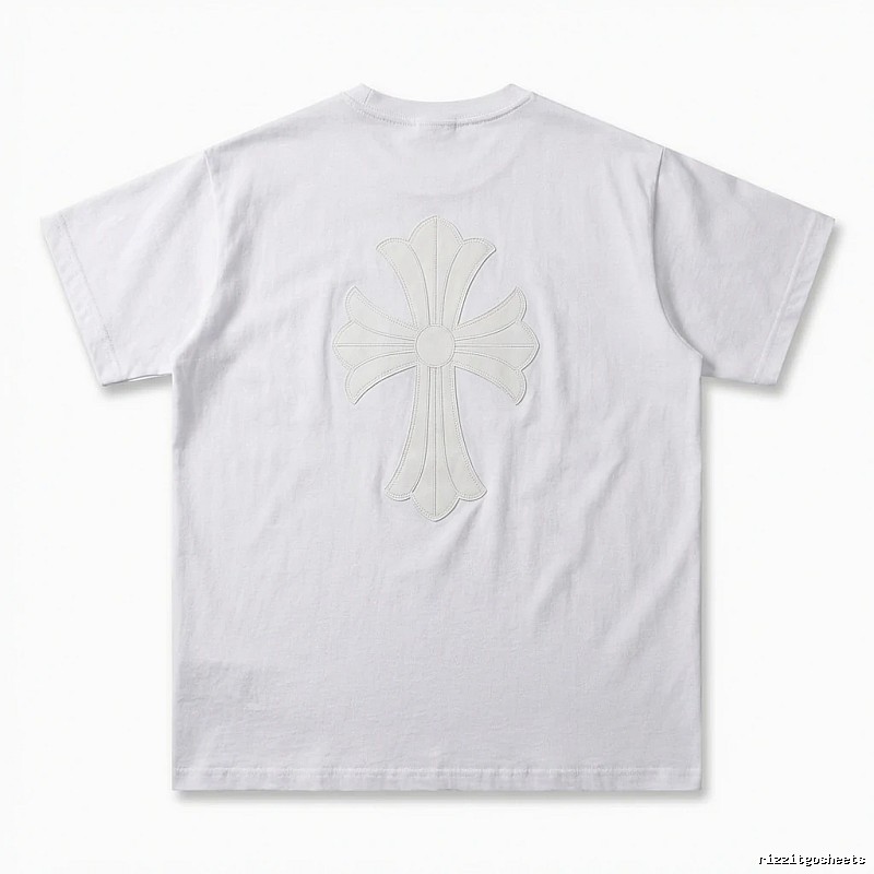 Chrome Hearts Cross Simple White T-shirt