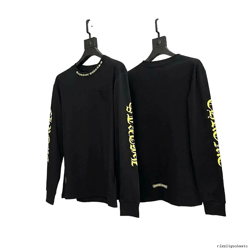 Chrome Hearts Dark Style Black T-shirt