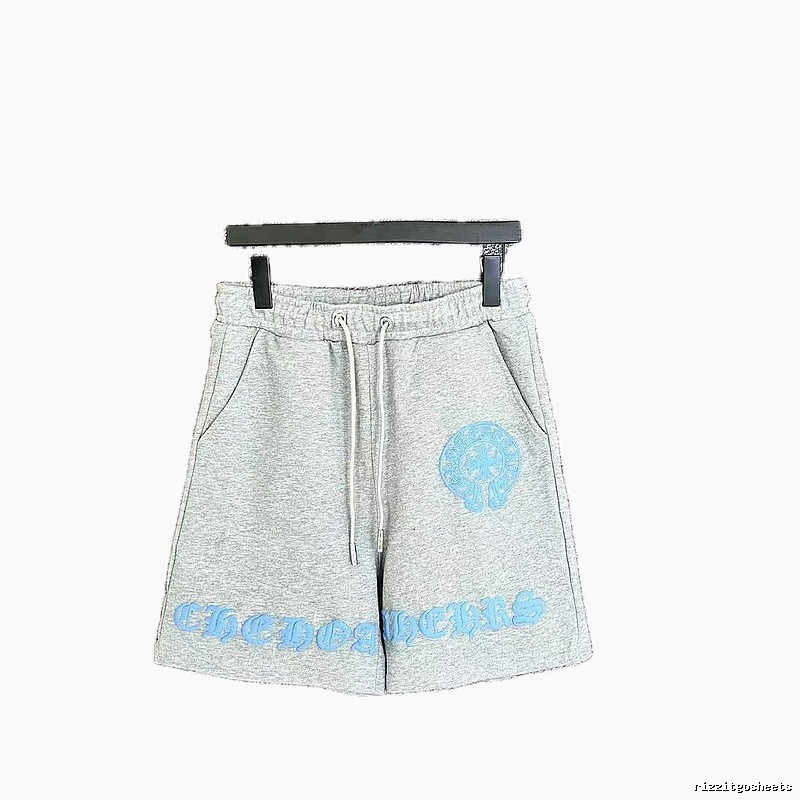 Chrome Hearts grey trendy brand shorts