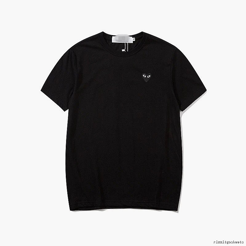 Comme des Garcons PLAY 2021-95 Black Style 2195 Heart Logo T-Shirt Everyday Rotation