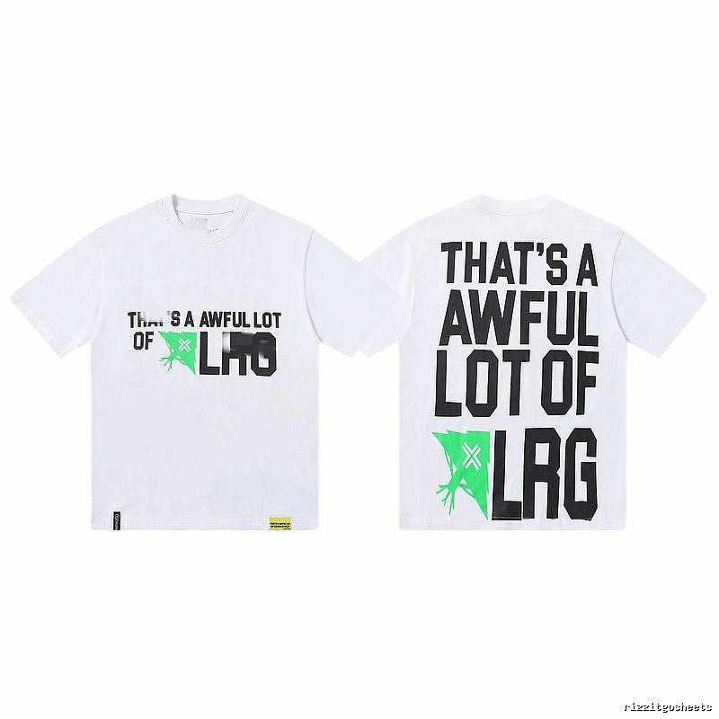 COUGH SYRUP Letter Print Street Style White T-shirt