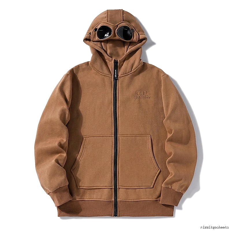 C.P. Workwear Style Brown Hoodie