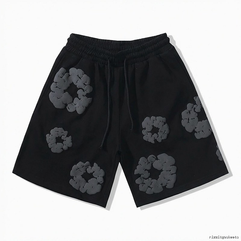 DENIM TEARS Floral Casual Shorts