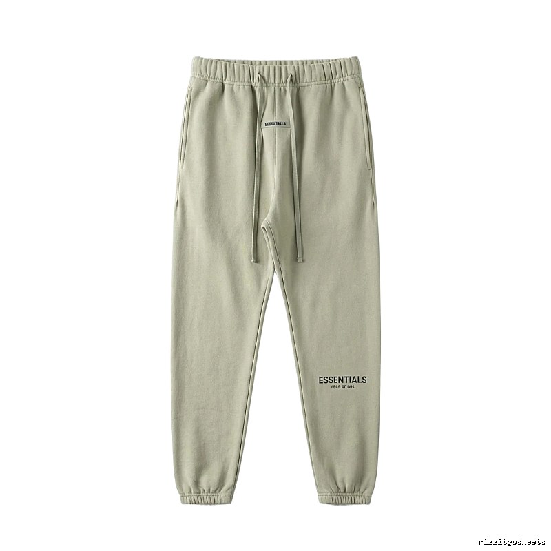 ESSENTIALS Basic Casual Khaki Pants