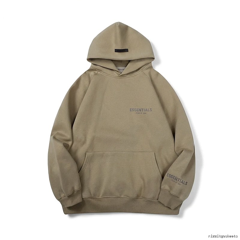 ESSENTIALS Basic Khaki Sweatshirt