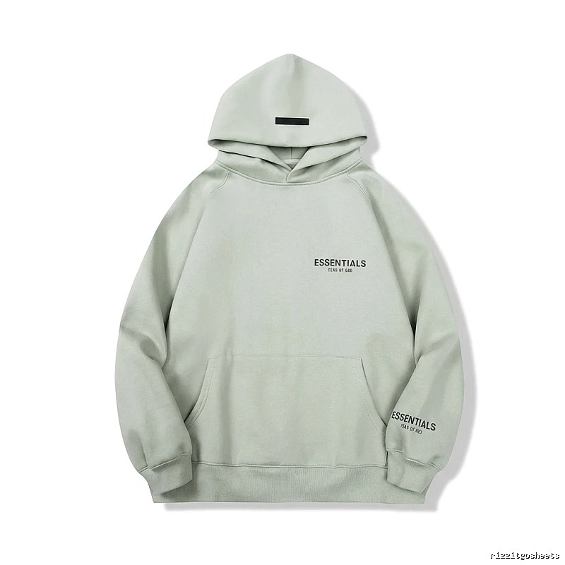ESSENTIALS minimalist style light gray sweatshirt