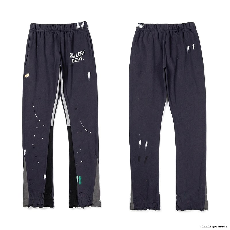 Gallery Dept Graffiti Style Black Pants