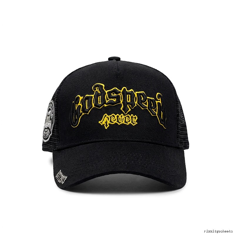 Godspeed Street Style Black Cap