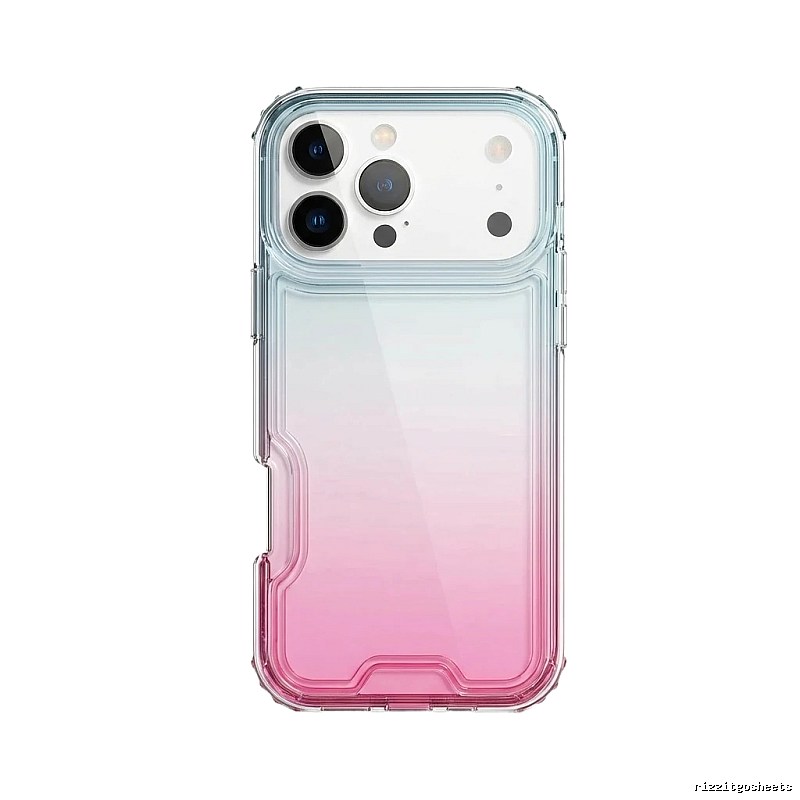 Gradient-style iPhone case for trendy brands