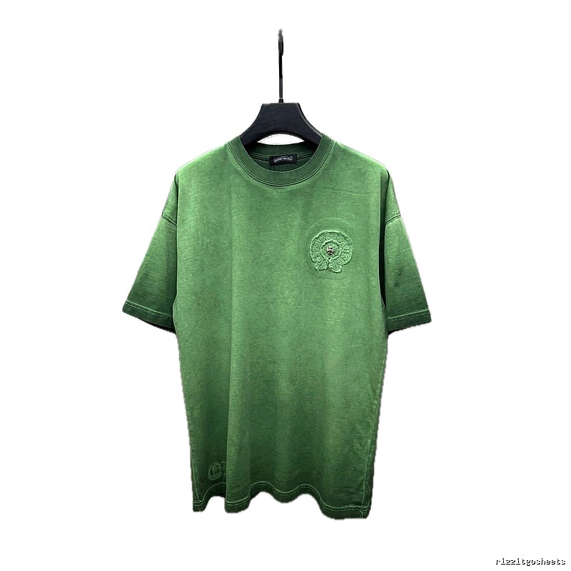 Gucci retro-style green T-shirt